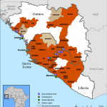 Employee Travel Security; What to know about the Ebola Virus Outbreak in Africa - CDC map